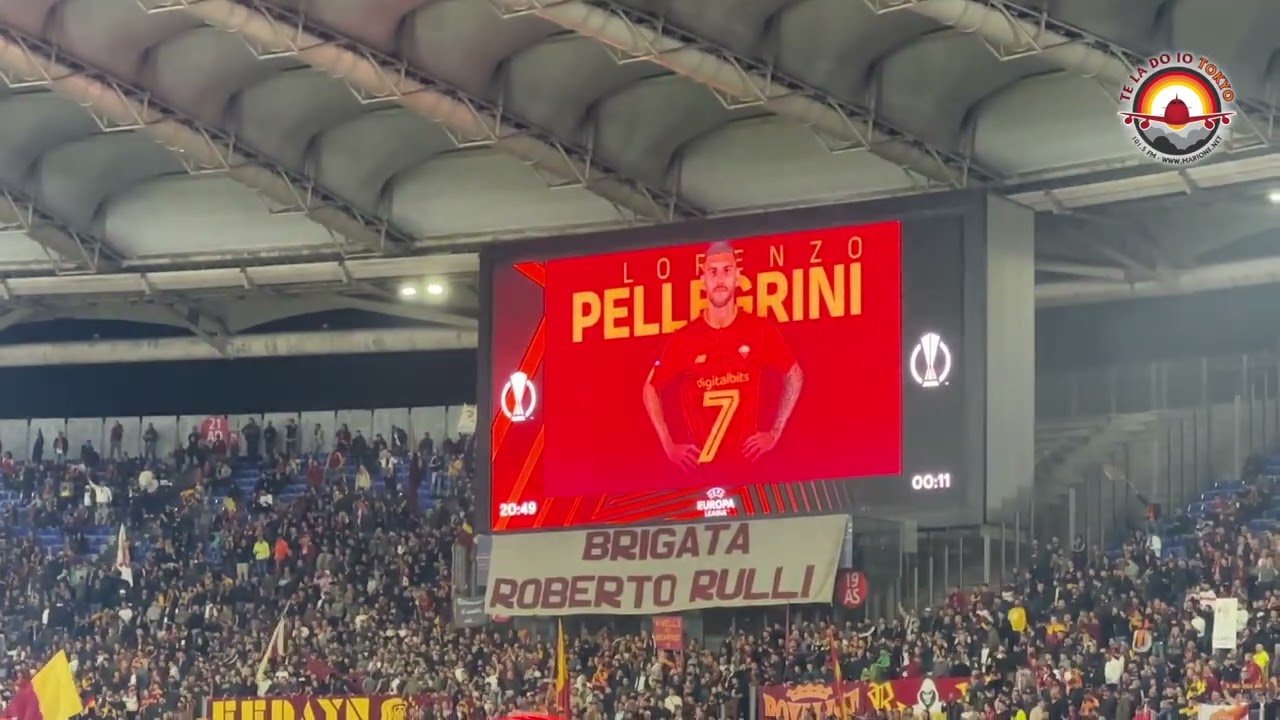 Roma - Ludogorets 3-1: la formazione della Roma, gli applausi per Pellegrini, Volpato e Zaniolo