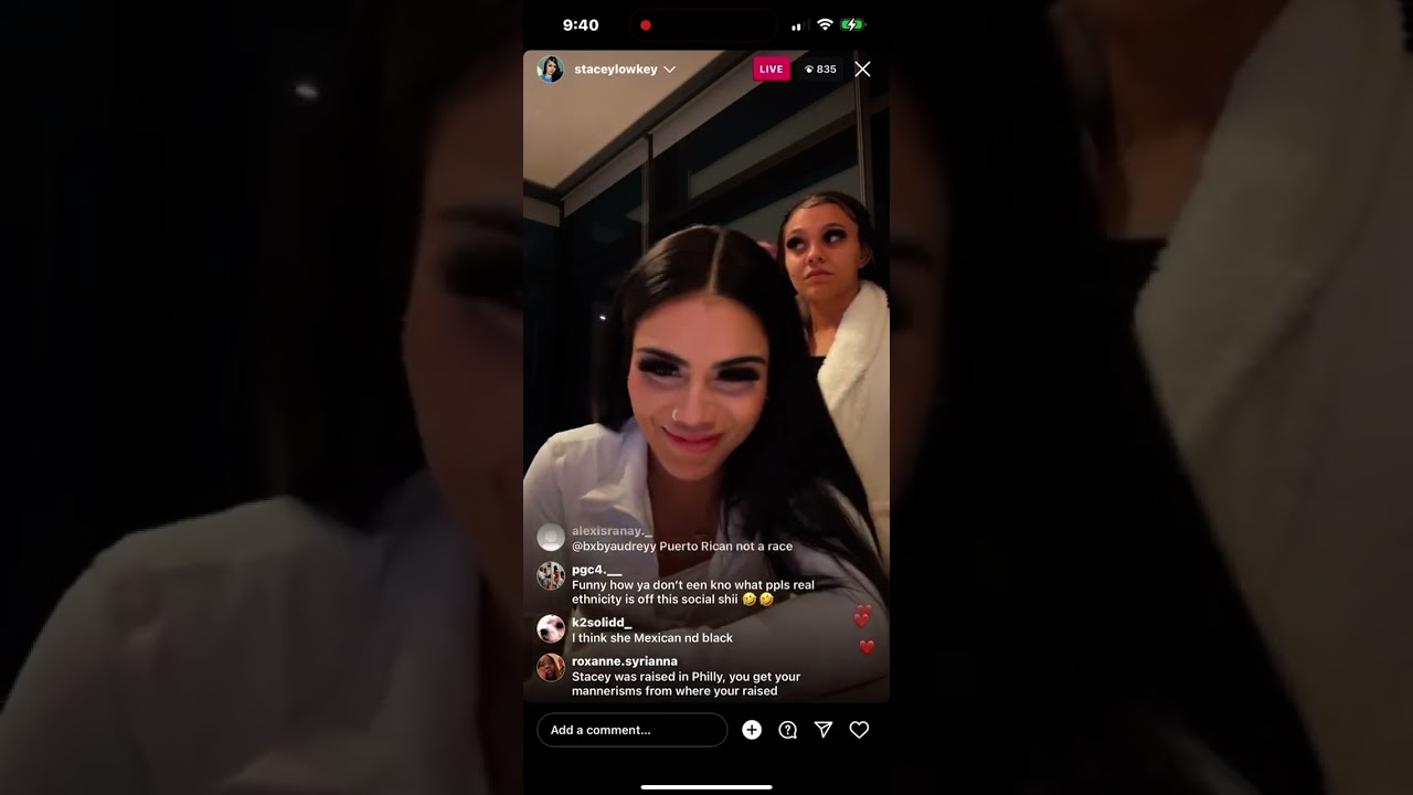 @staceylowkey Pretty Instagram Live 😍😍😍