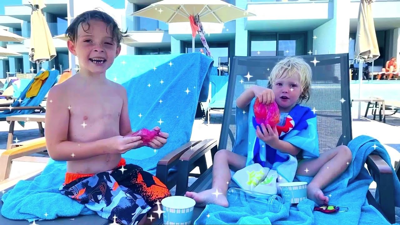 Hudson and Foxx Slime Challenge
