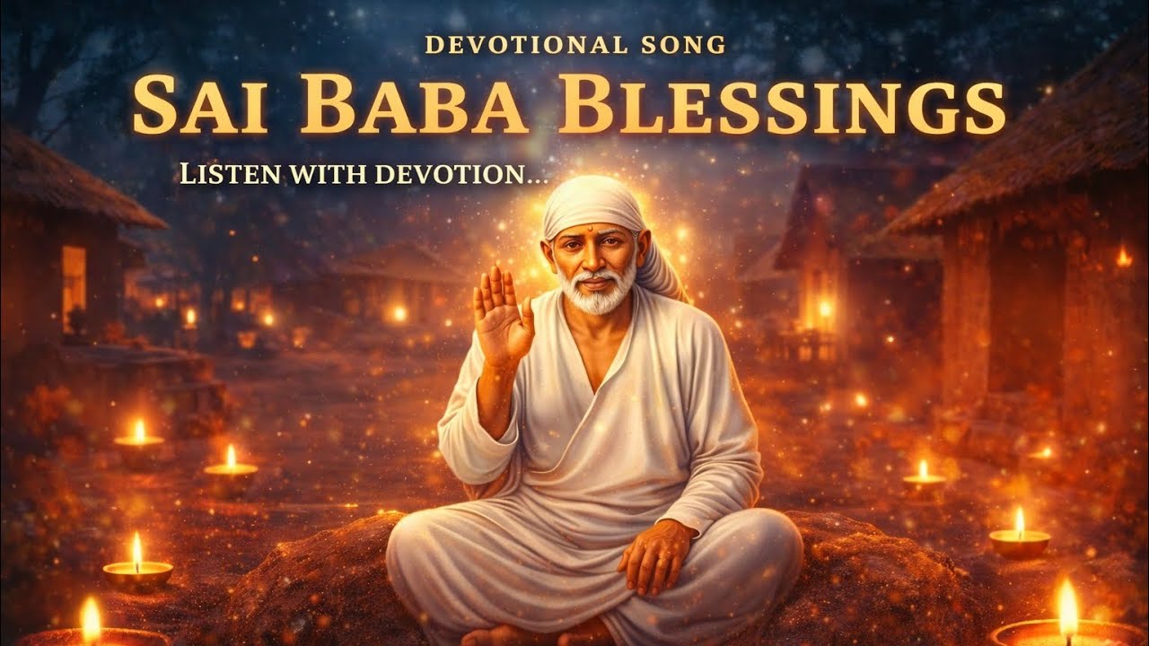 Om Sai Ram 🙏 | Sai Baba Blessings | Peaceful Sai Bhajan | Devotional Song