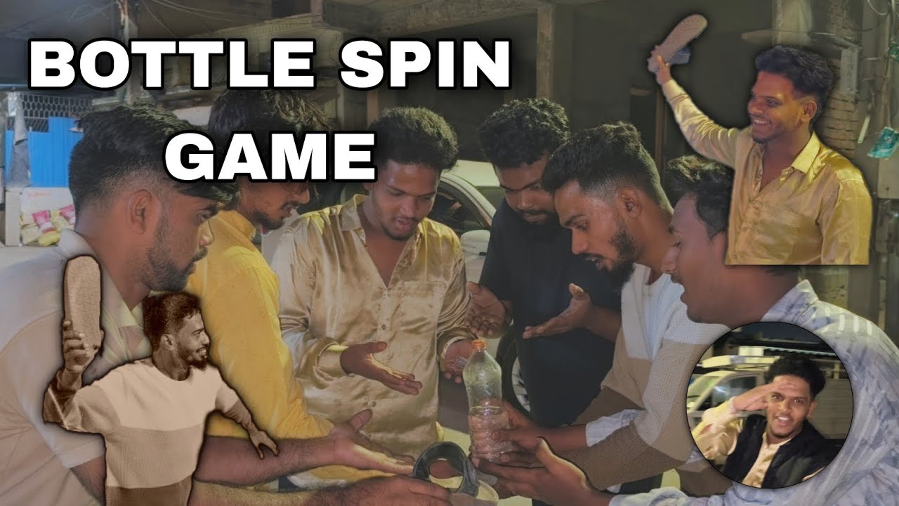Part -1|Bottle Spin Game| Full Entertainment🤣|Comedy 😹|