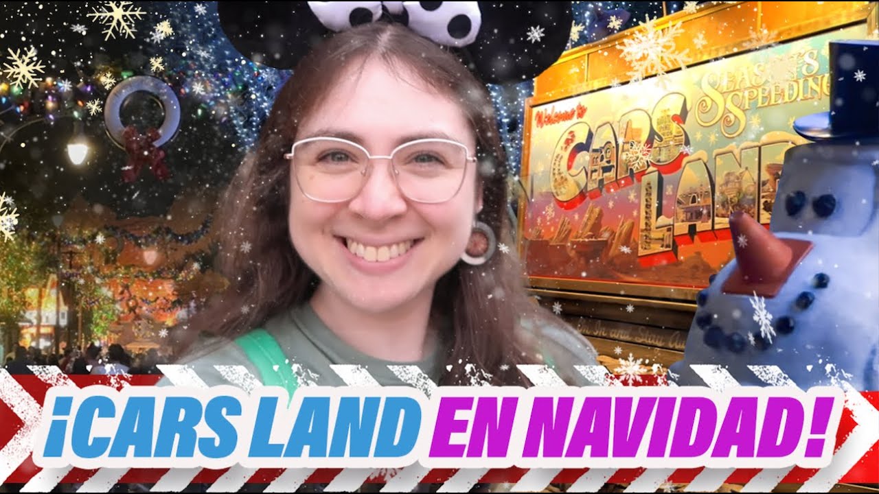 ¡Cars Land se transforma en Navidad! | Disney California Adventure