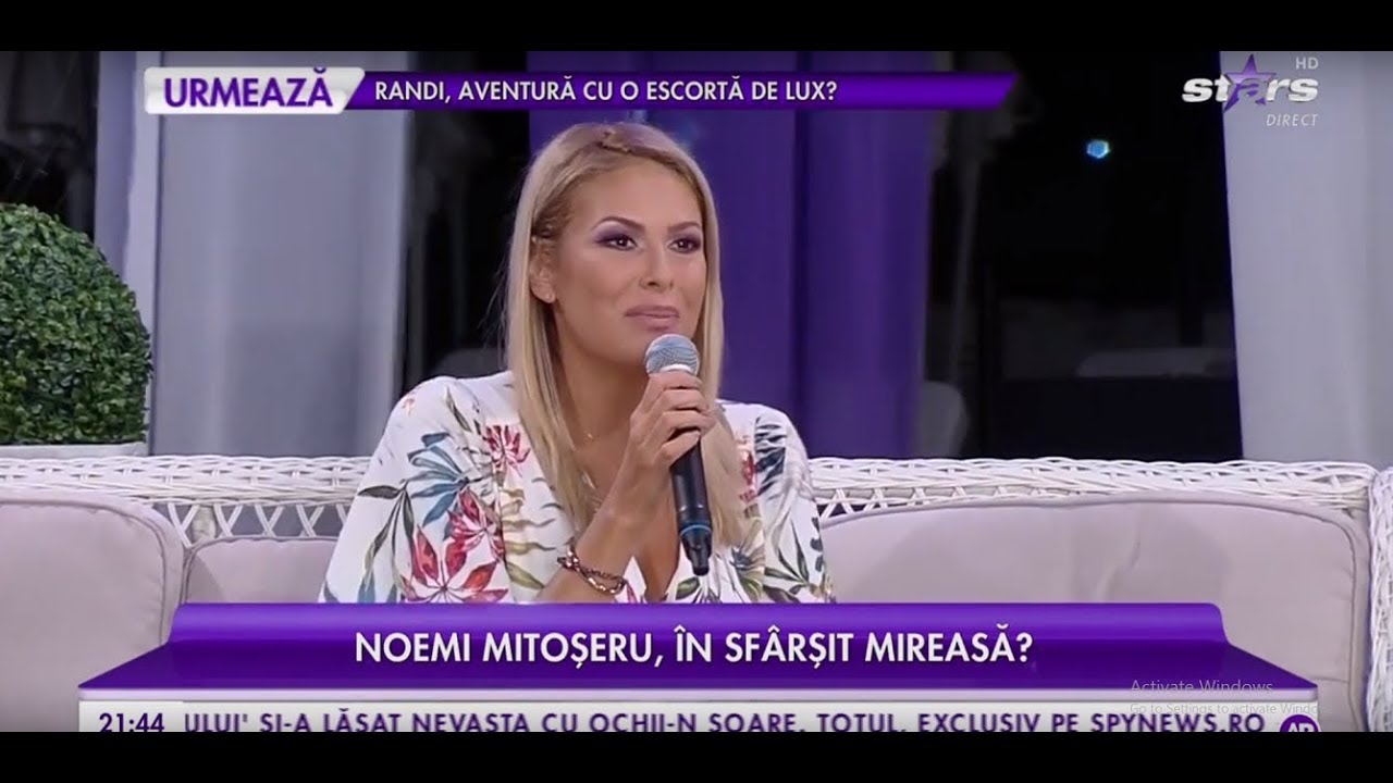 Noemi, soţia lui Mihai Mitoşeru, primele declaraţii despre copil!