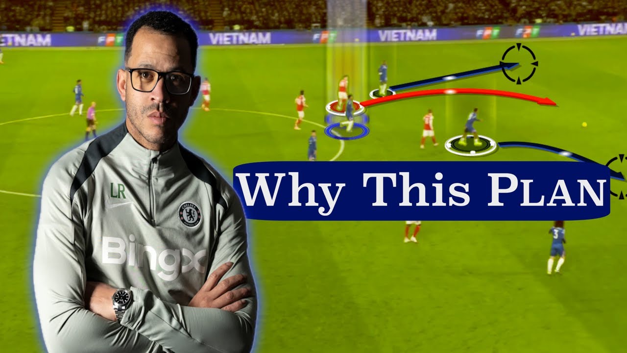 How Rosenior's Chelsea Tried to Break Arsenal (Chelsea vs Arsenal)
