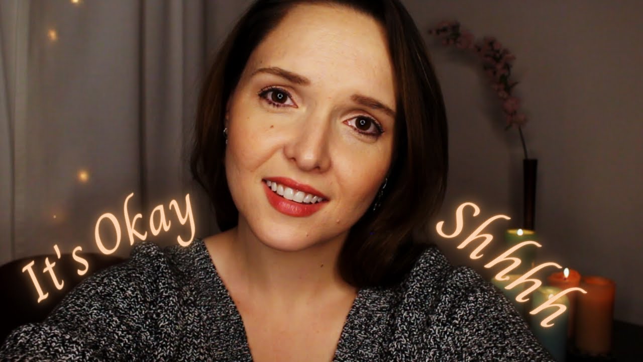 ASMR Comforting You While You Cry 💕 || Personal Attention, Face Touching, Fabric Rubbing