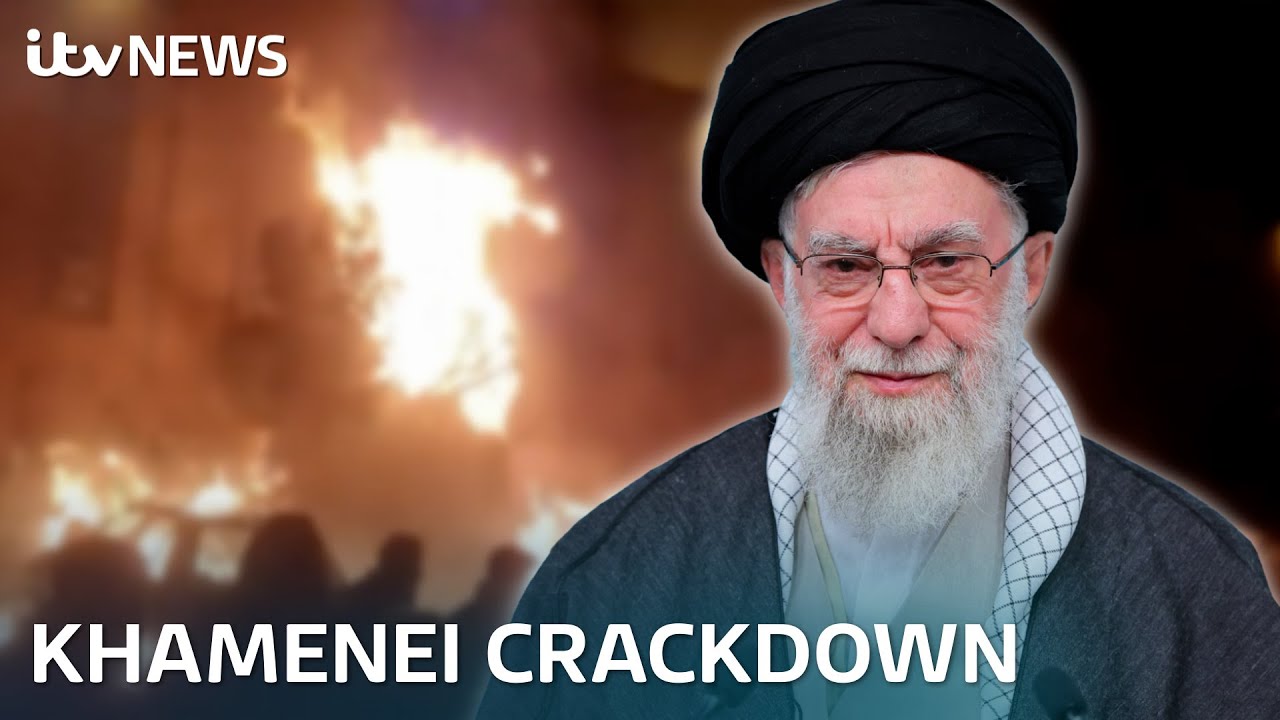 Iran's supreme leader vows to quash protests as Trump warns US is ready to intervene