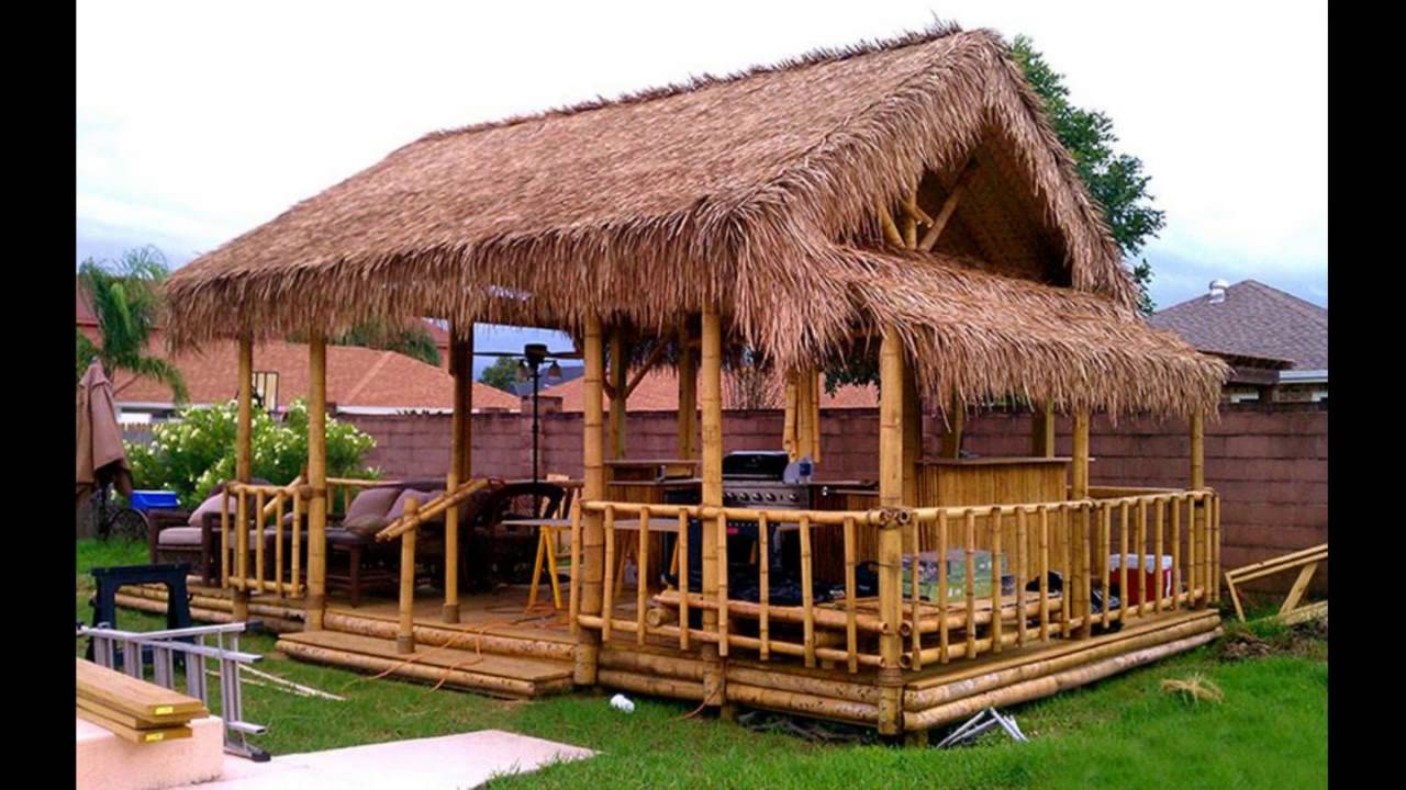 Bamboo House Idea Simple Bamboo House Design !