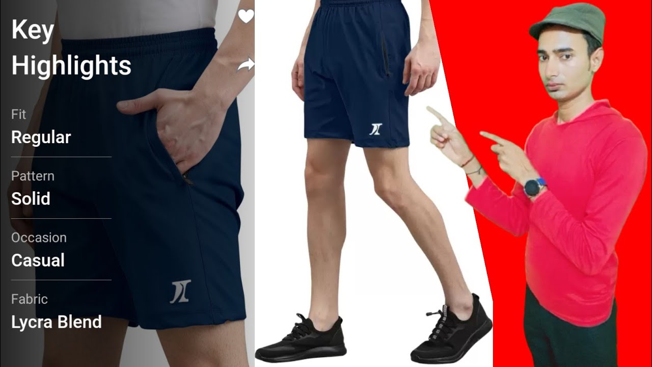 Indiclub solid men Dark Blue Regular short sports Underwear | only ₹140 1 pcs | Unboxing | Review TB