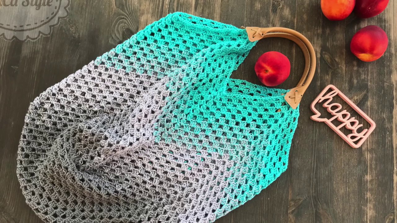 Einkaufstasche häkeln XXL