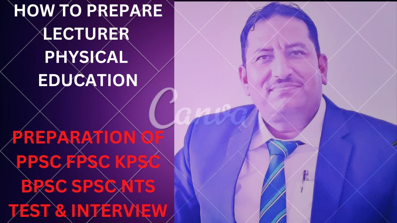 PREPARATION OF LECTURER PHYSICAL  EDUCATION