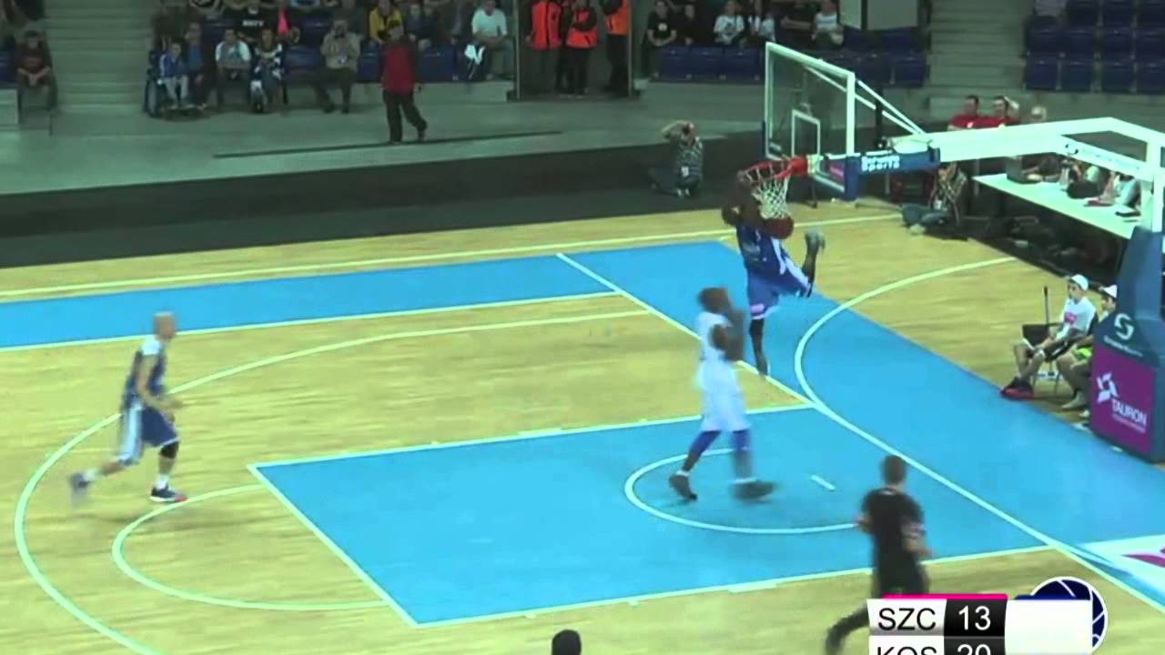 Przechwyt i wsad Qyntel Woods! AZS Koszalin - Tauron Basket Liga