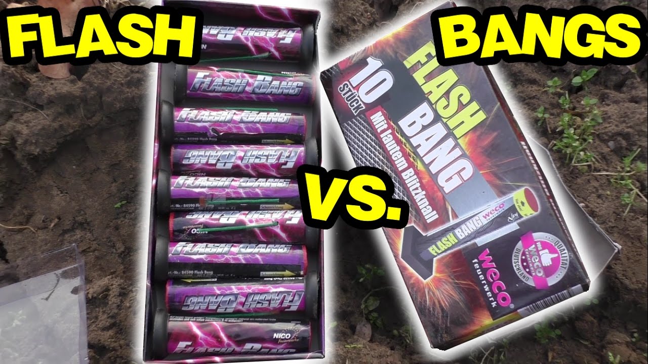 Nico FlashBang VS Weco Flash Bang [LIDL 2,99€] | Vergleich | Mega Sound