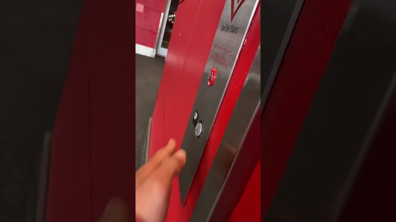 Schindler Hydraulic Elevator at Target in Redondo Beach California