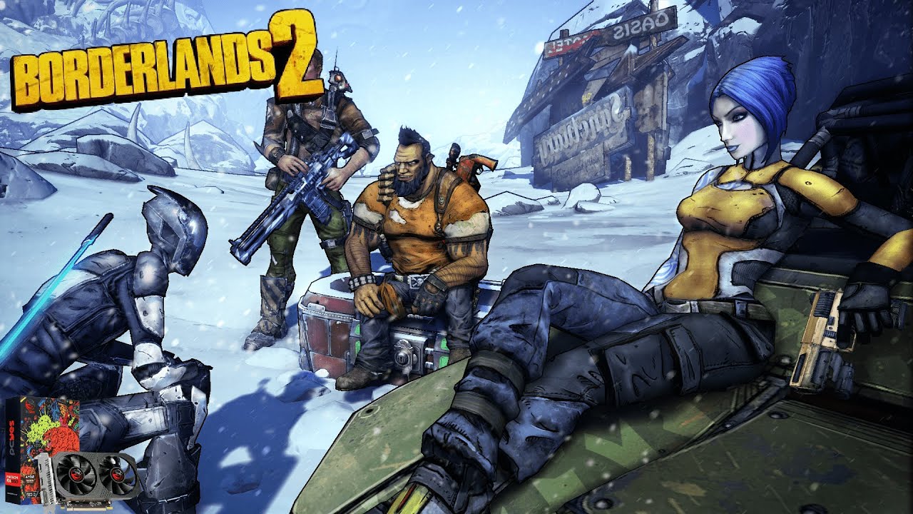 BORDERLANDS 2 | RX 550 4GB | Benchmark