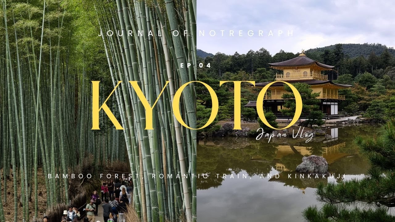 JAPAN EP04 | KYOTO - Arashiyama Bamboo Forest, Sagano Romantic Train, and Kinkakuji with a baby
