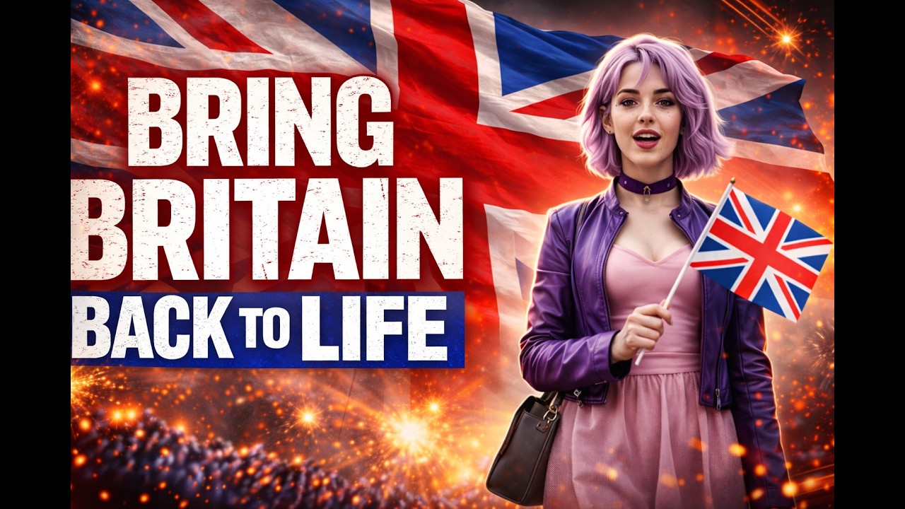 Bring Britain Back To Life Amelia&rsquo;s Powerful Gothic Anthem 🇬🇧 | Wake Up Britain #Amelia #musicvideo