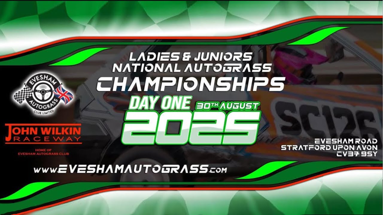 Ladie's & Junior's Nationals 2025 DAY 1  hosted by Evesham Autograss Club