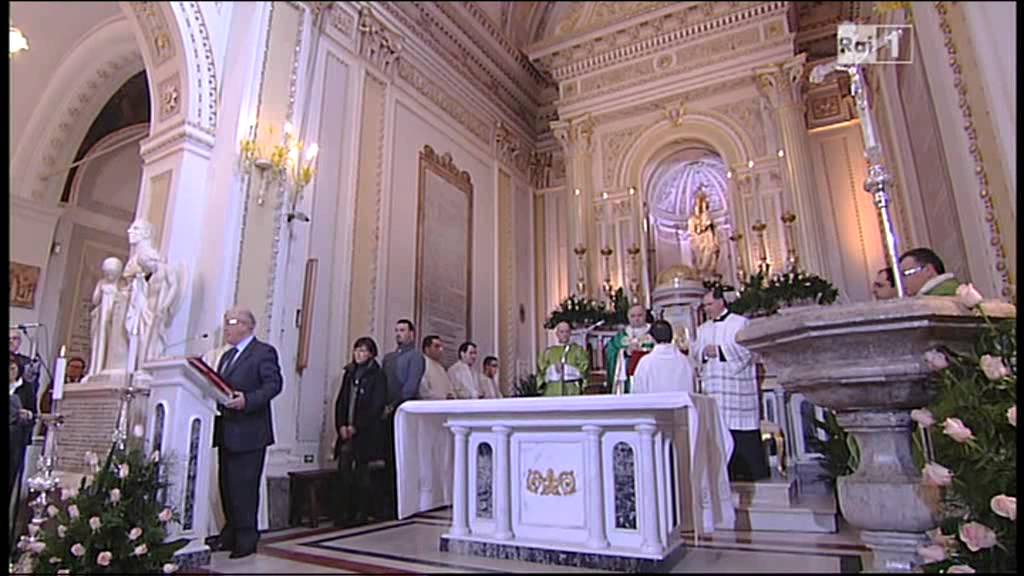 La Santa Messa in diretta Rai 1, Sambuca di Sicilia 25 01 2015