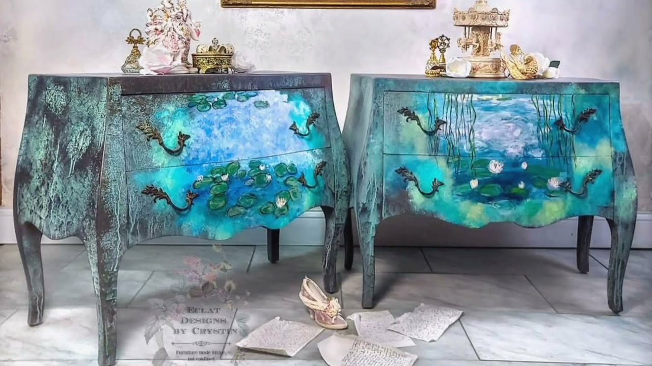 Creation of Monet Nightstands