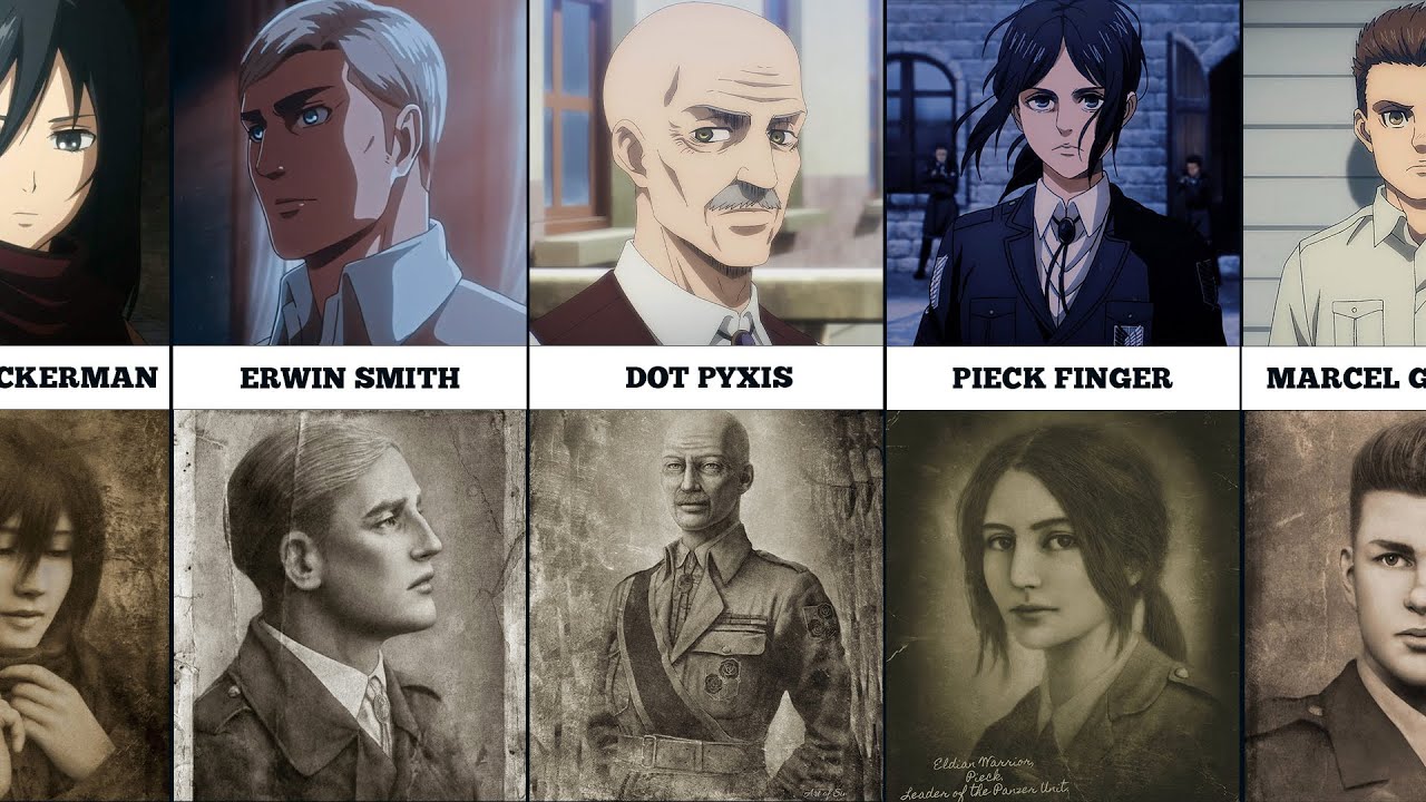 Attack on Titan - Historical photos