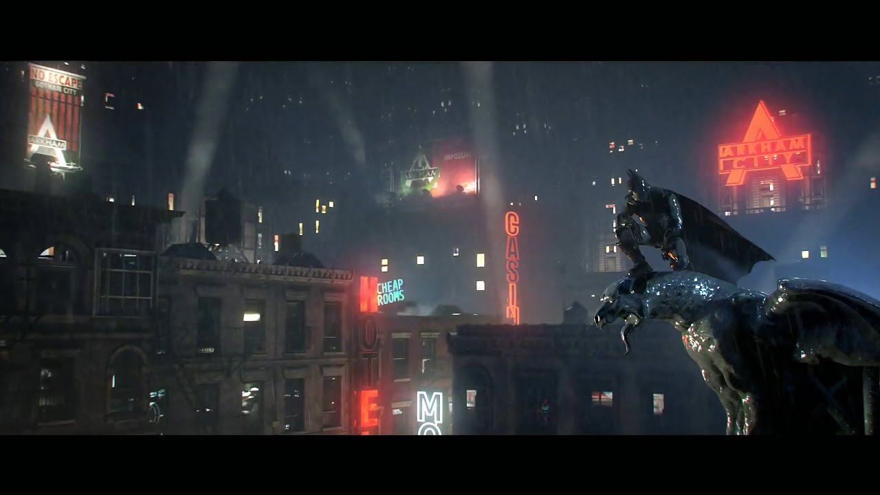 Трейлер игры Batman: Arkham City с Хьюго Стрэнджем — масштабирование до 4K (2160p).