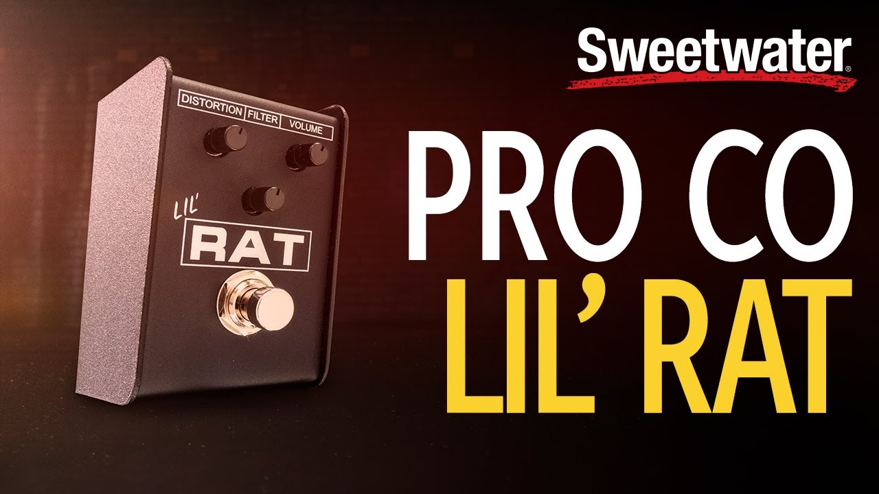 Pro Co Lil’ RAT Distortion/Fuzz/Overdrive Pedal Demo
