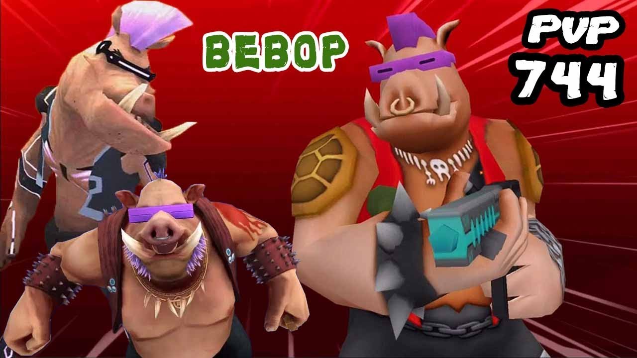 TMNT Legends PVP 744 (Bebop Movie, Bobop Classic, Bebop Nick)