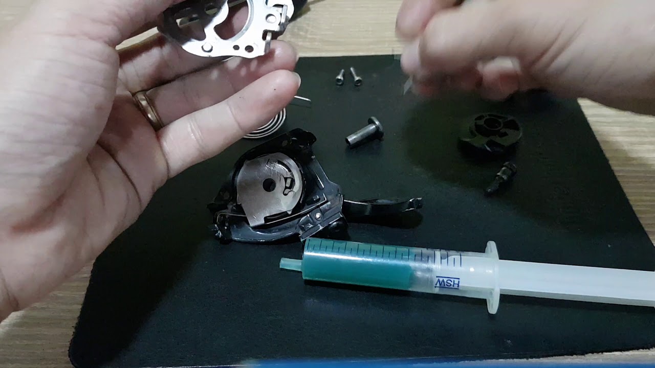 Dis and reassemble Sram X7 shifter