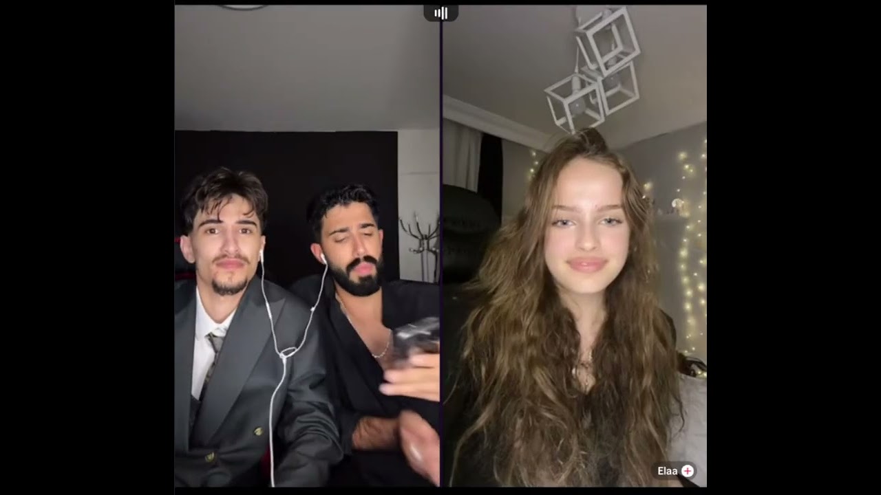 طارق مع وائل التعارف على ايلا هي البنت تعلقت ب طارق وهو بدو يبيع وائل ههههه