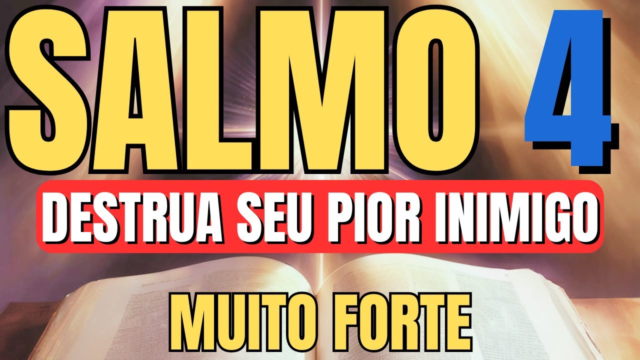 DESCUBRA O PODER DO SALMO 4: PARA QUEBRAR AS CORRENTES DO MAL EM SUA VIDA