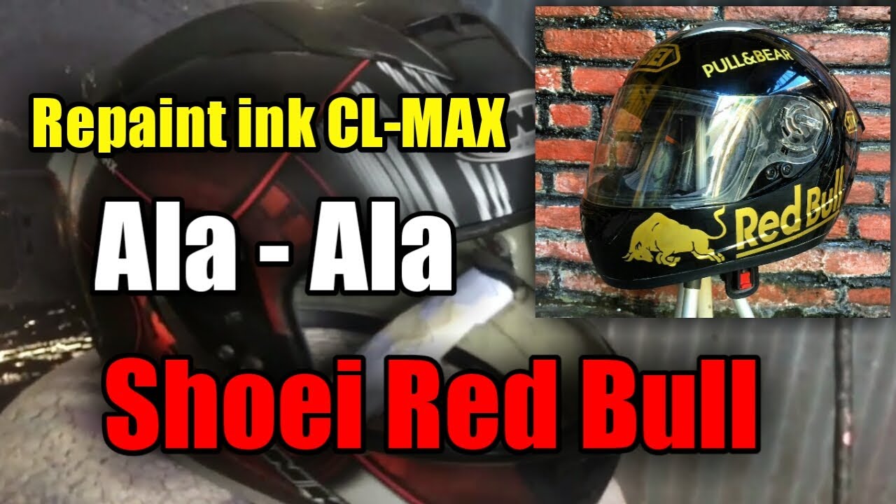 Repaint simpel, INK CL-max ala ala shoei redbull