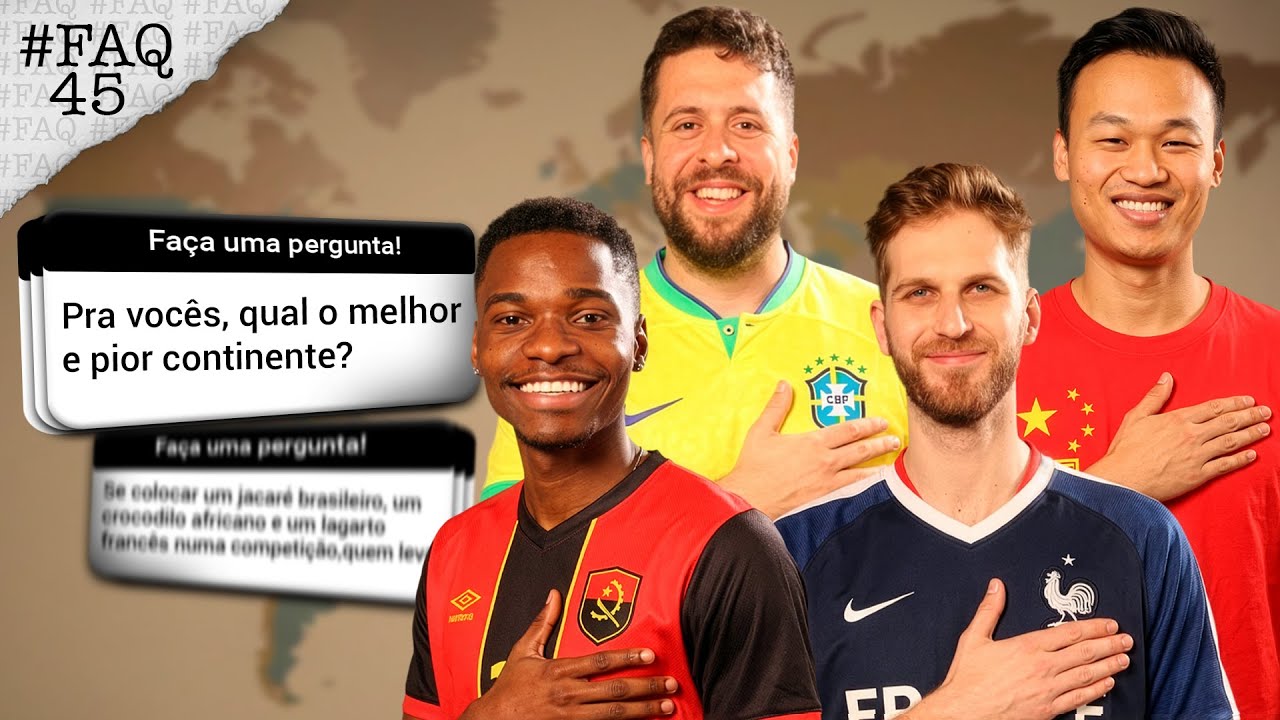 #FAQ #45 | VALE MAIS SER RICO NO BRASIL OU POBRE NA EUROPA? | #3CONTINENTES