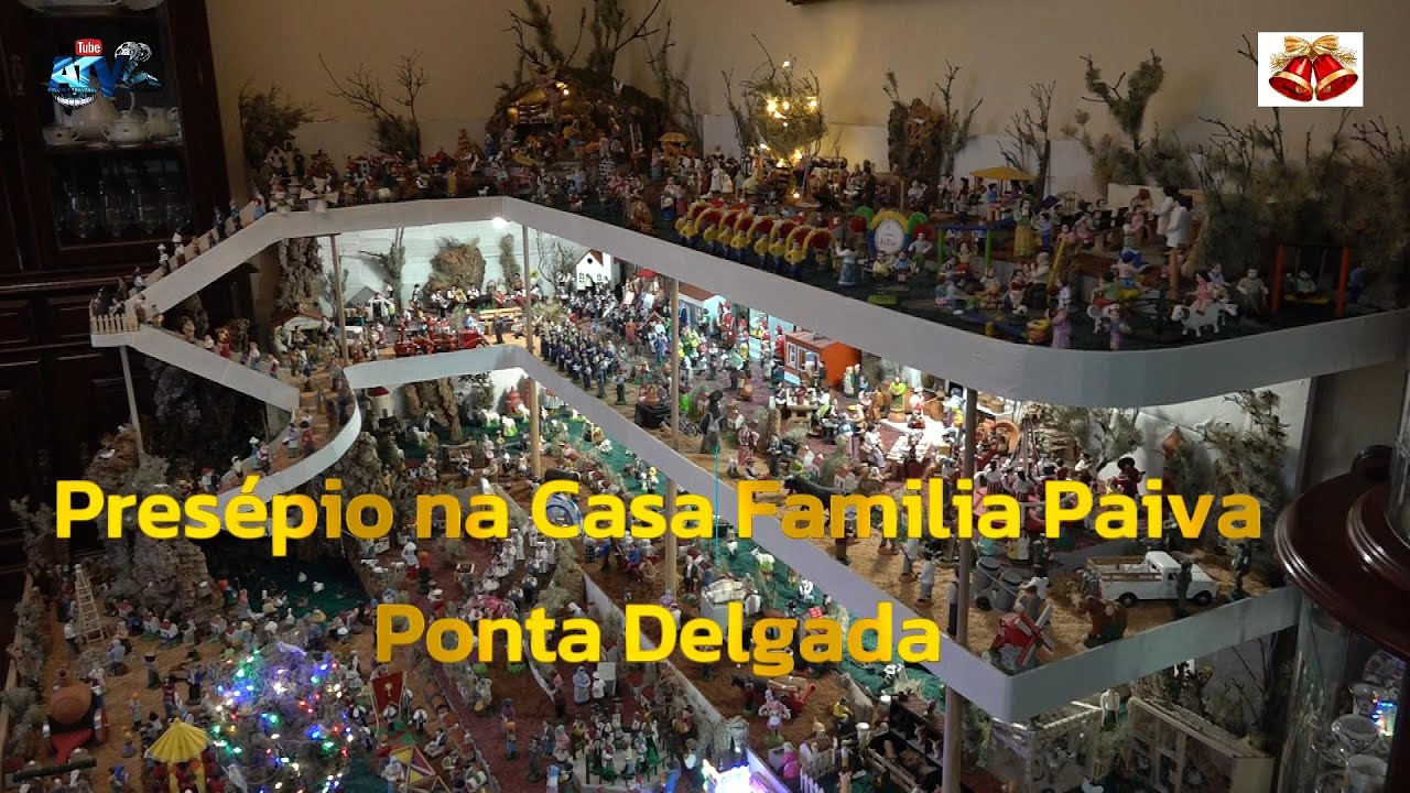 Presépio da Casa da Familia Paiva Carlos  e Conceição Paiva Ponta Delgada10 12 2025