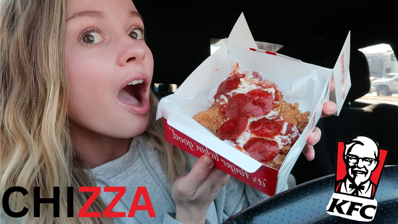 **NEW** KENTUCKY FRIED CHICKEN CHIZZA | chicken pizza | kfc