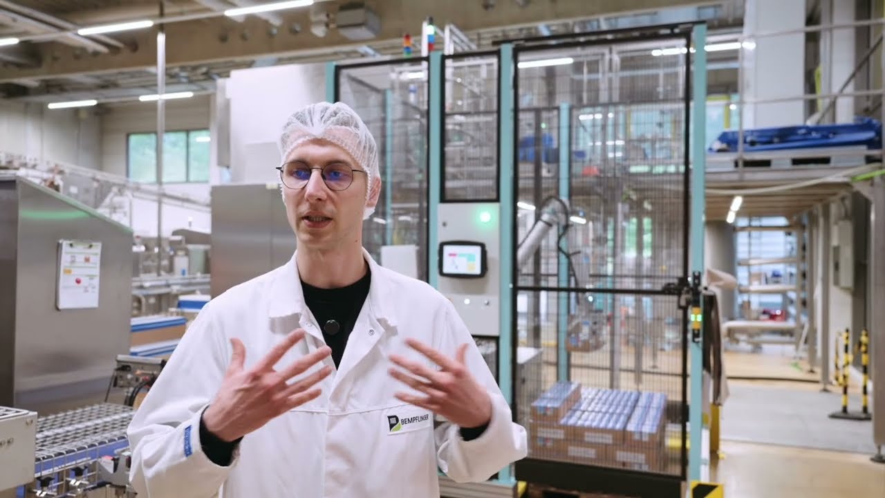 Success Story mit Bempflinger: Mobile Palettierung.