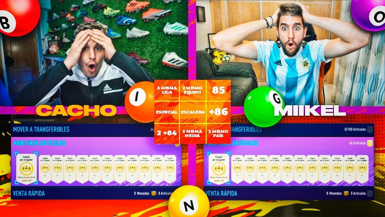 FIFA BINGO DISCARD CHALLENGE VS MIKEL!! | FIFA 21
