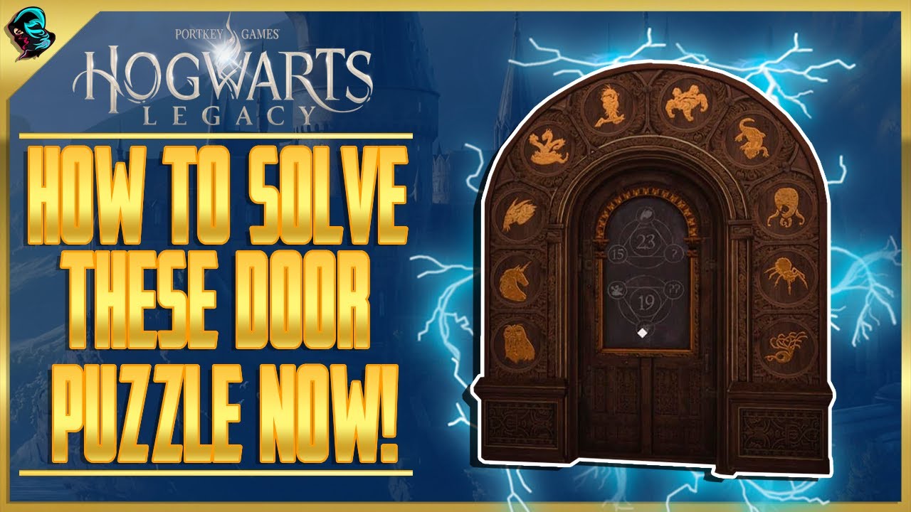 Hogwarts Legacy - How to solve the Door Puzzle EASY early game! (Tips, tricks & tutorials)