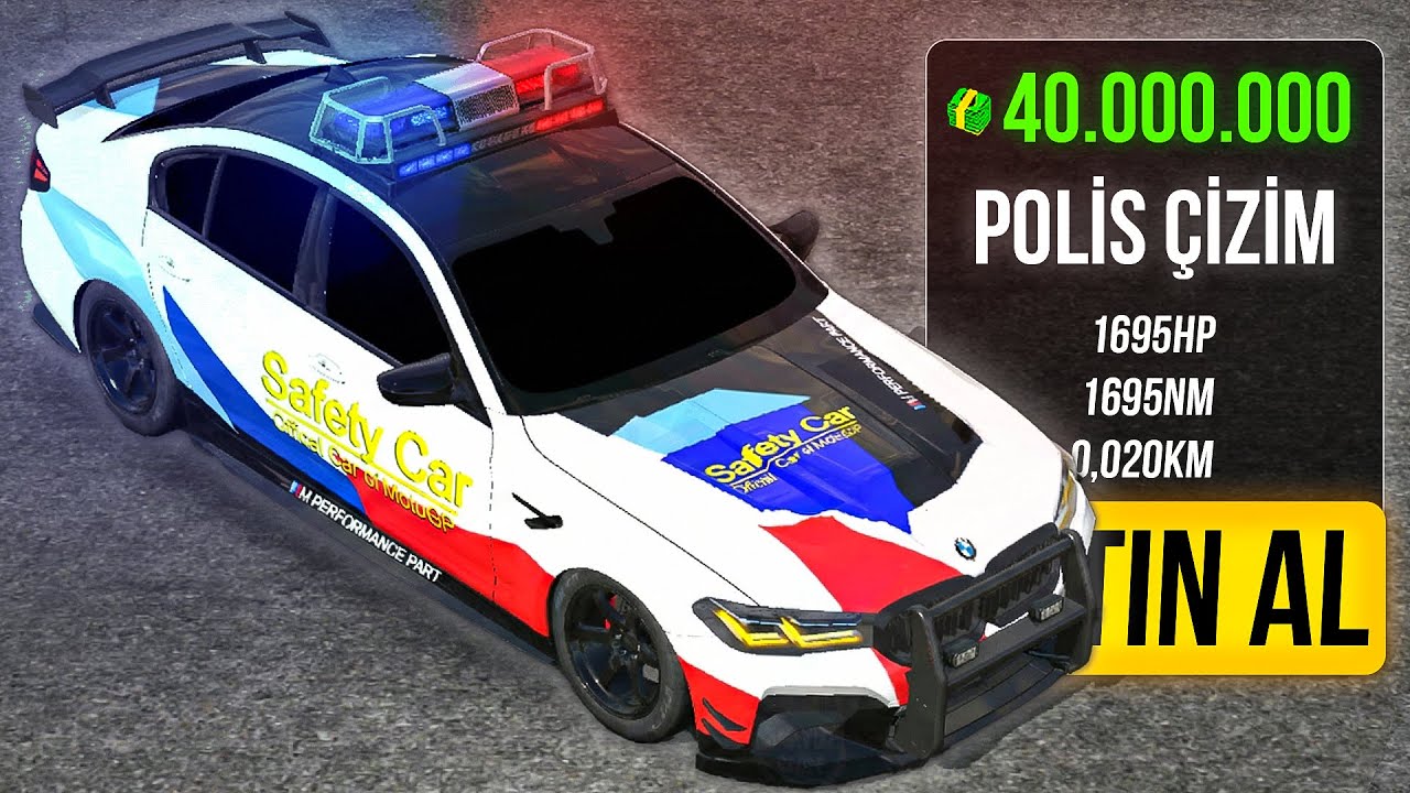 Sadece POLİS ARABASI Yaparak ZENGİN OLDUM !! Car Parking Multiplayer SM2