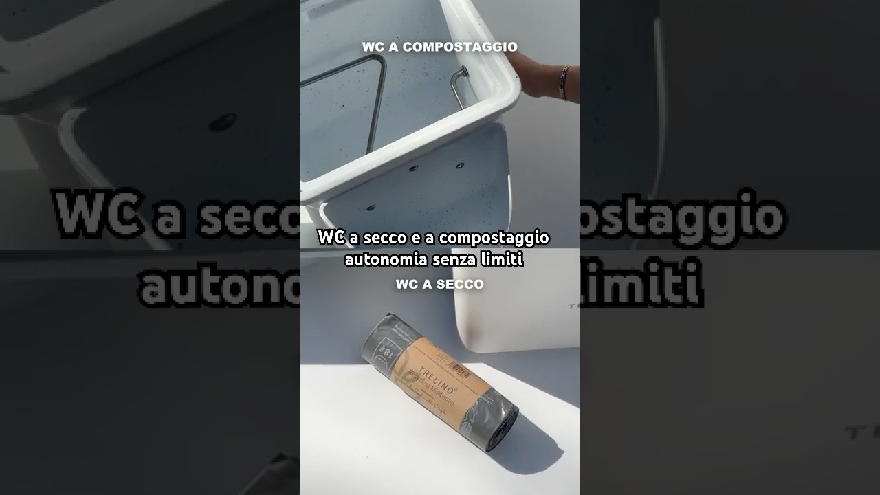 WC a secco per camper: autonomia senza limiti
