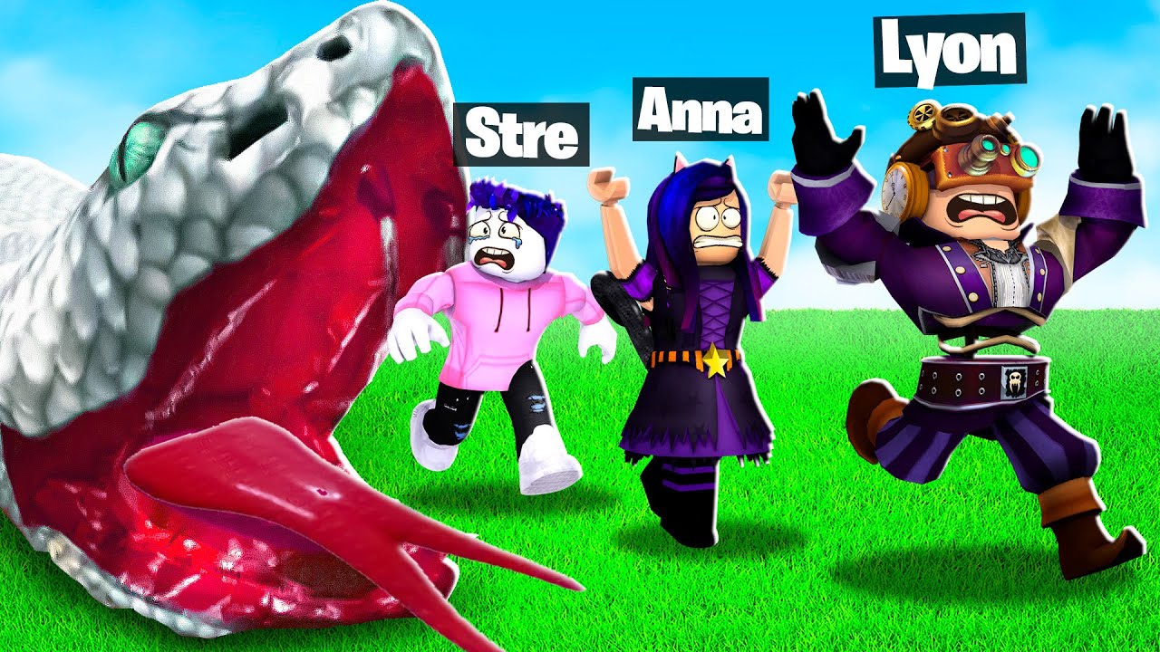 SERPENTE GIGANTE! FUGA DA UN ENORME SERPENTE IN ROBLOX