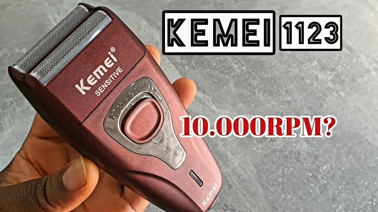 Unboxing Kemei 1123 Hair Shaver | RPM Test