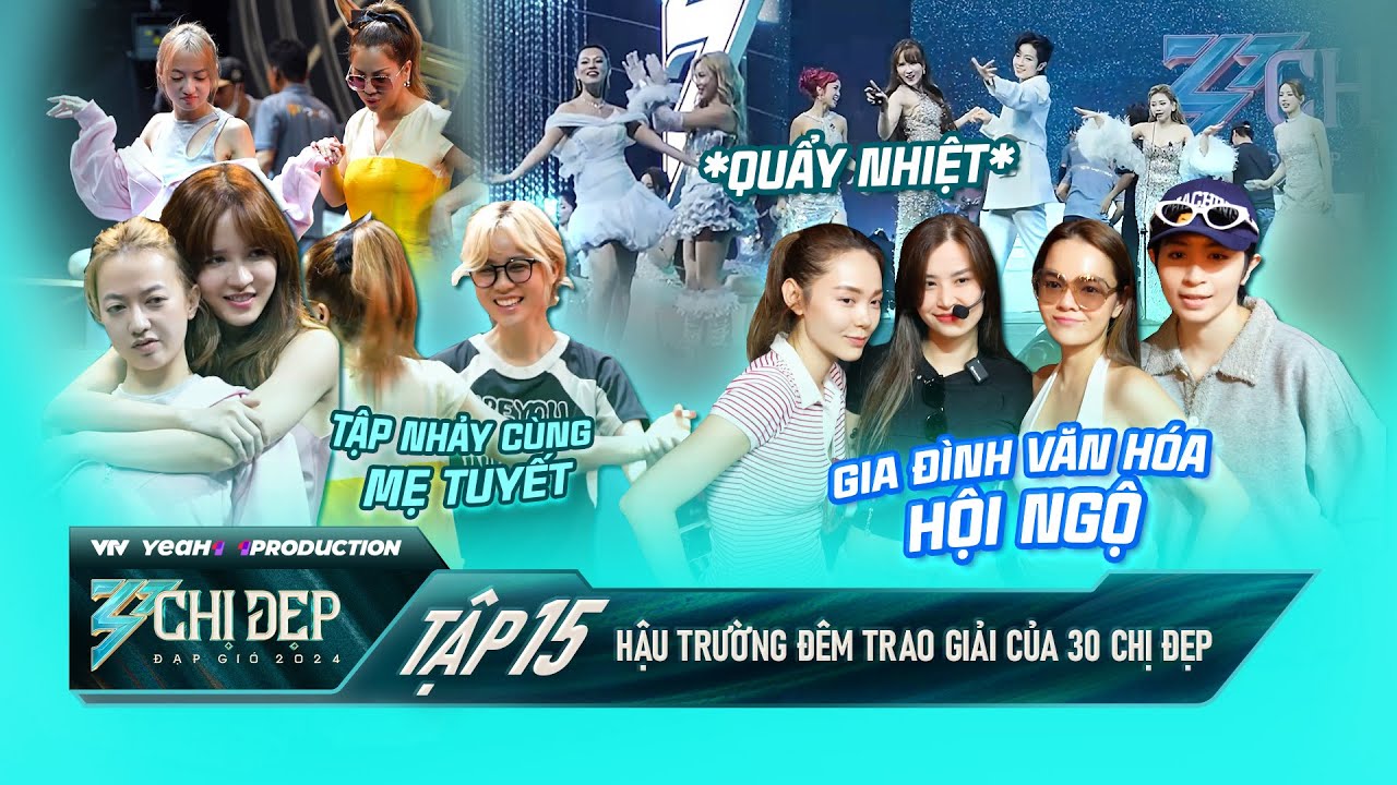 Hậu Trường Đêm Trao Giải: Các Chị Đẹp 