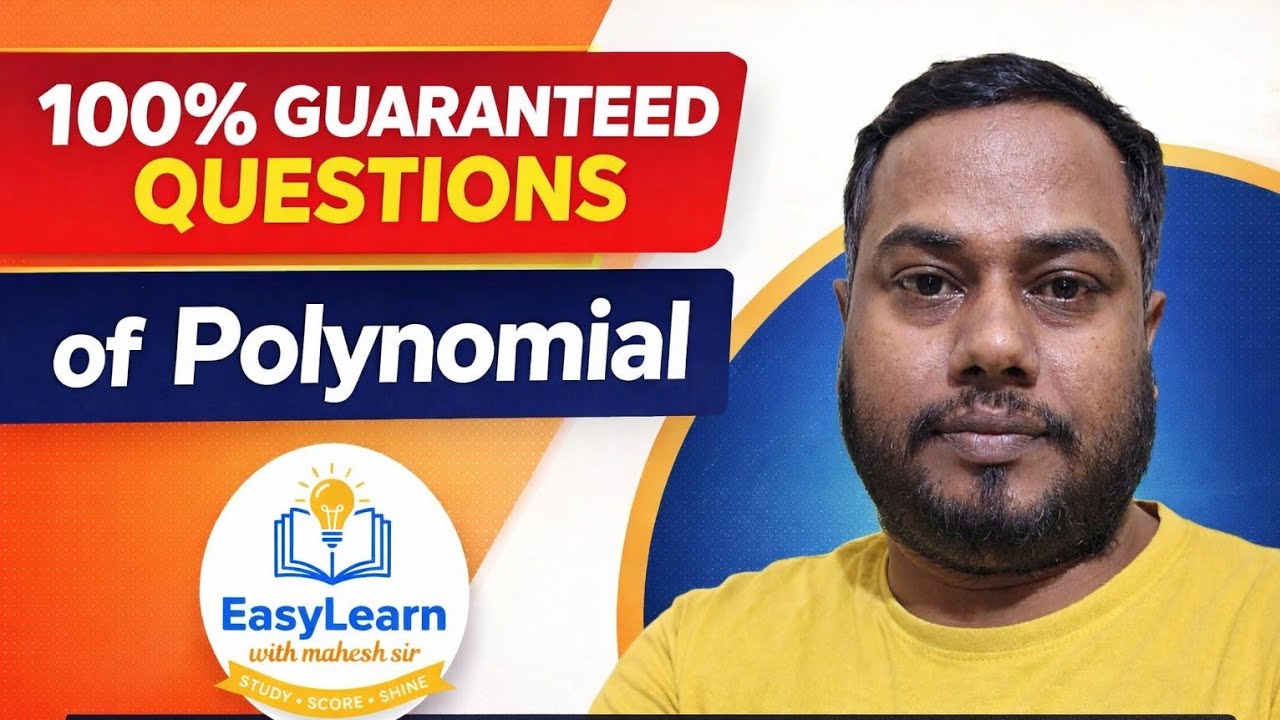 #trending Polynomials 🔥 Most Expected Questions  Class 10 Maths Board Exam 2026 #icse #cbse #exam