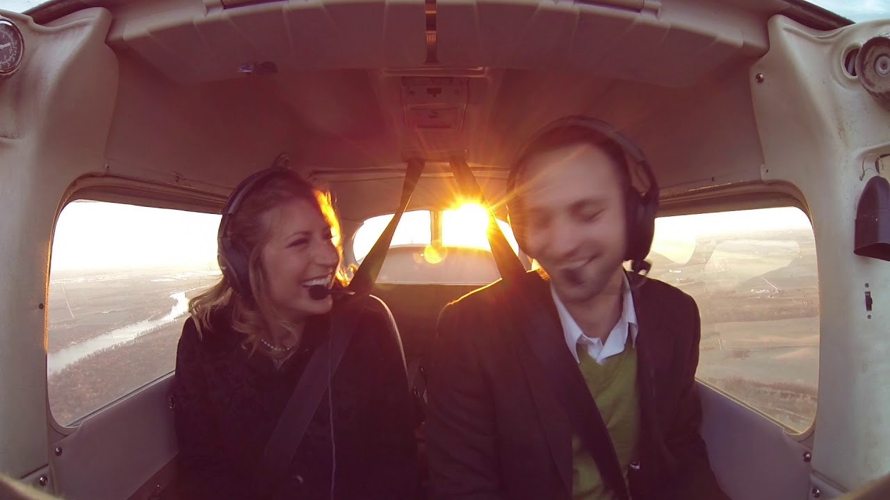 Sarah & Colt's Airplane Proposal