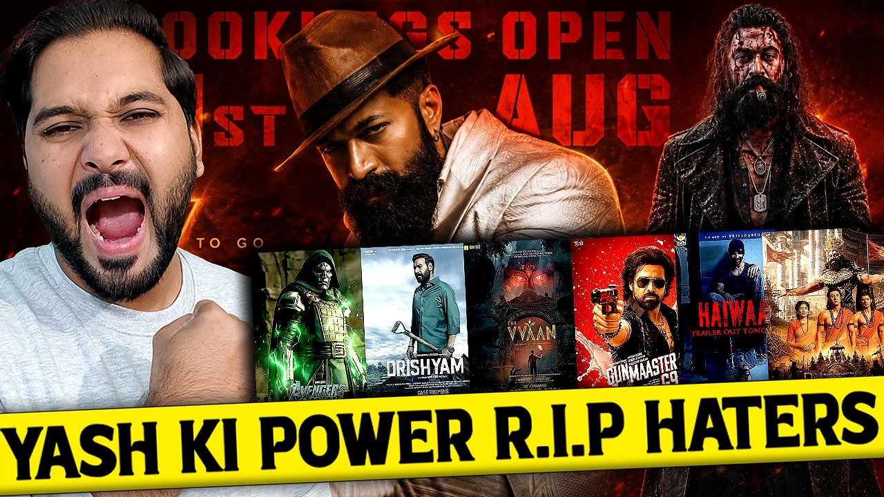 Toxic Level: R.I.P Haters - Haiwaan Trailer + GunmasterG9 Teaser + Vvaan Teaser + Ramayana + Doom...