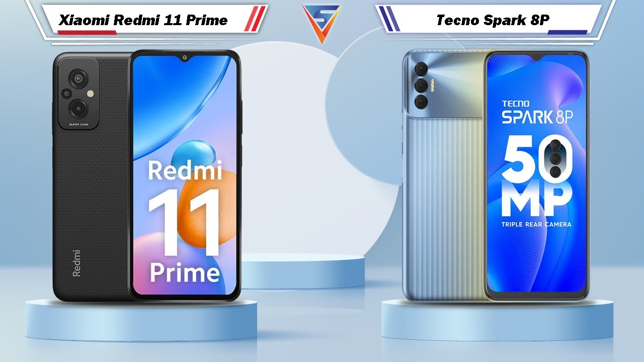Xiaomi Redmi 11 Prime Vs Tecno Spark 8P | Tecno Spark 8P Vs Xiaomi Redmi 11 Prime