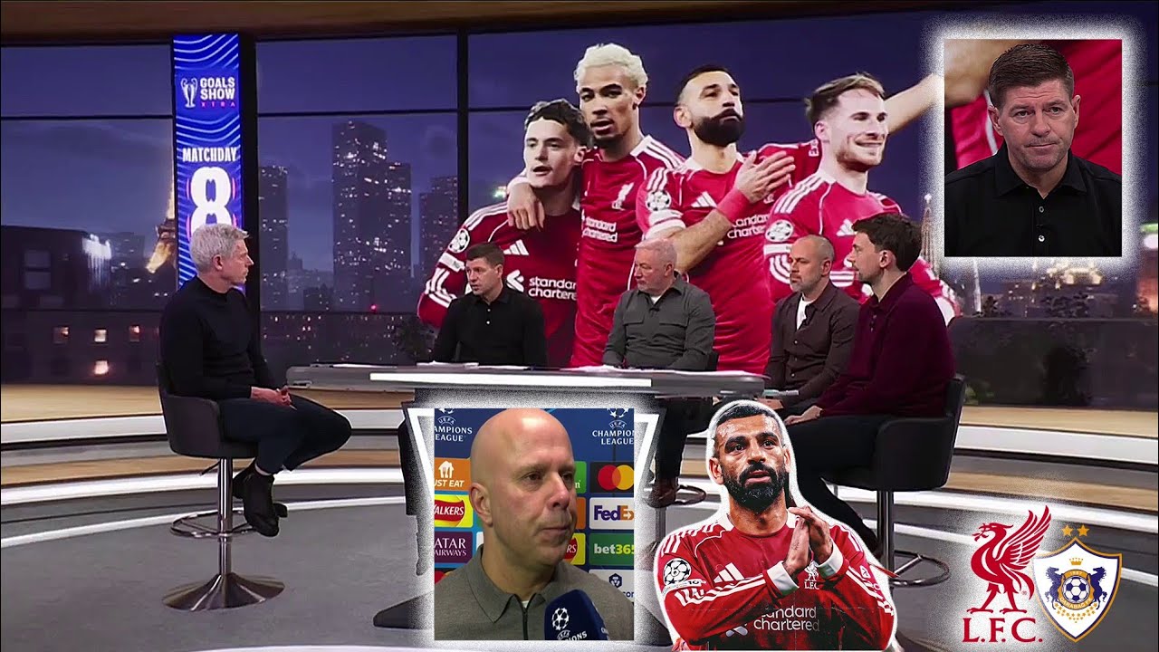 Liverpool vs Qarabag FK Arne Slot Goes Crazy! Liverpool on fire🔥| Arne Slot Crazy reaction