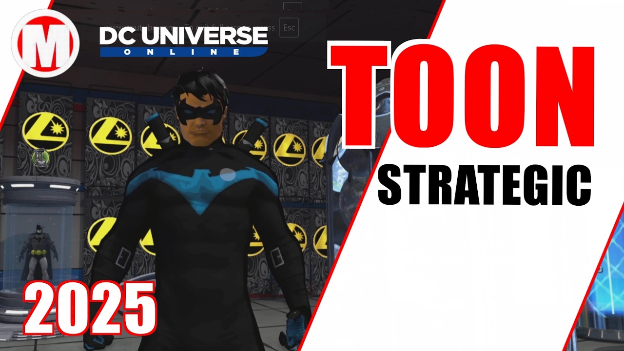DCUO Toon Shaded Strategic Chroma Material