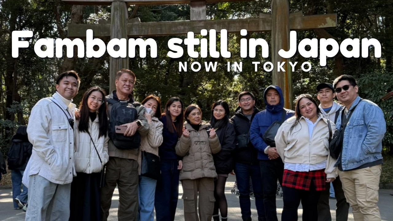 Family of 12 in Tokyo | Yoyogi Park | Meiji Jingu | Shibuya | Ginza | Kura Sushi