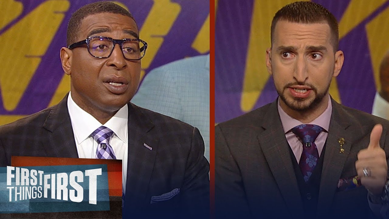 Nick Wright and Cris Carter lay out the next move for LeBron, Lakers | NBA | FIRST THINGS FIRST